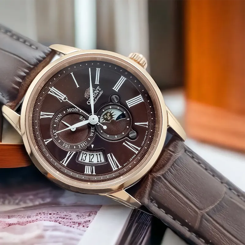 Orient Sun & Moon Version 3 Automatic Men's Watch- RA-AK0009T